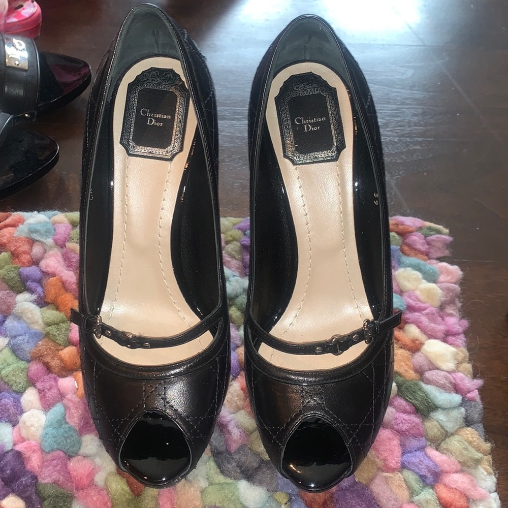 Dior Peep Toes